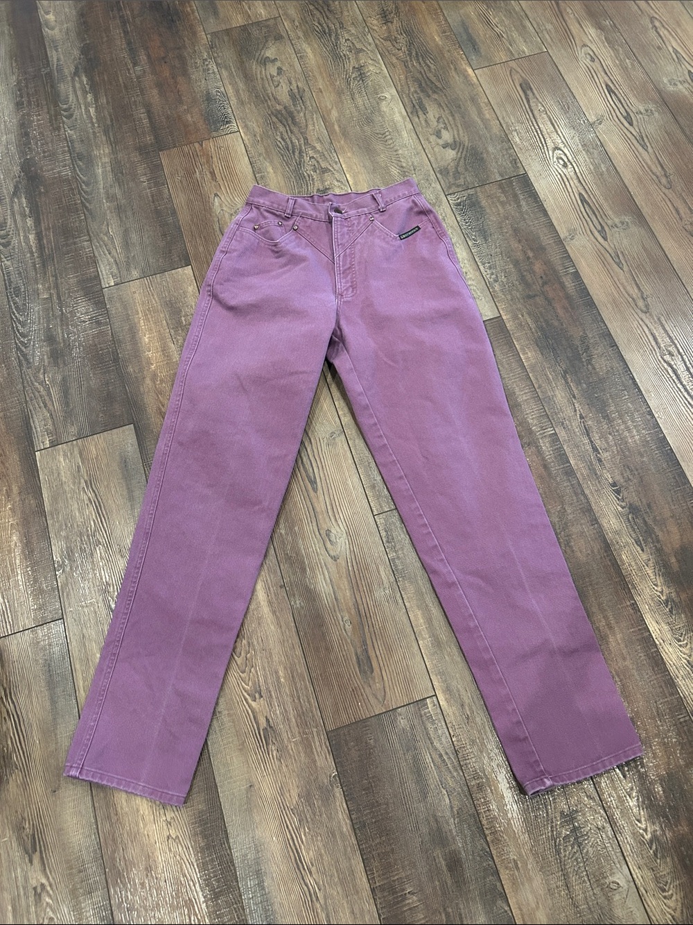 Rockies Purple Straight-Leg Women’s Jeans